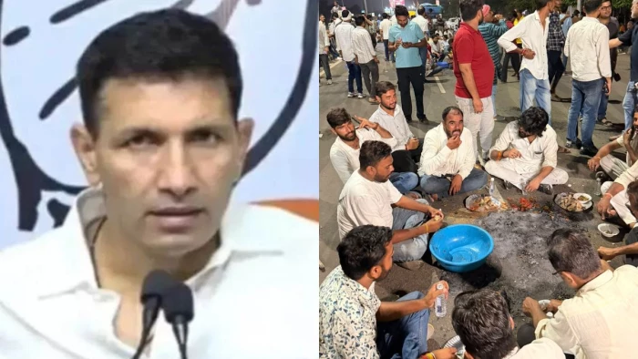 5 हजार किसानों का भोपाल में डेरा : जीतू पटवारी ने सरकार को घेरा; मूंग खरीद, एमएसपी और खाद संकट पर दागे सवाल