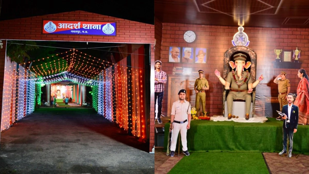 MP की संस्कारधानी में ‘डीजीपी गणपति’ का जलवा, सोशल मीडिया पर बना ट्रेंड