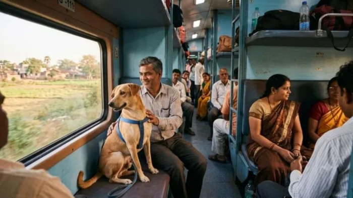ट्रेन में डॉग-बिल्ली को साथ लेकर यात्रा करने का है प्लान? टिकट बुक करने से पहले जान लें रेलवे के ये नियम