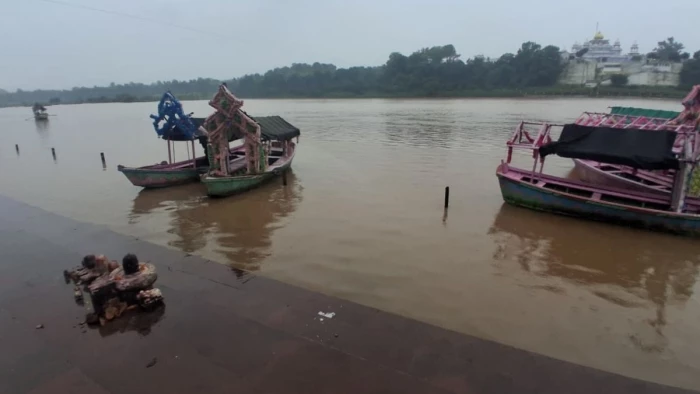 जबलपुर में बरगी बांध के सभी गेट बंद, नर्मदा का उतार शुरू; दिखने लगा असर