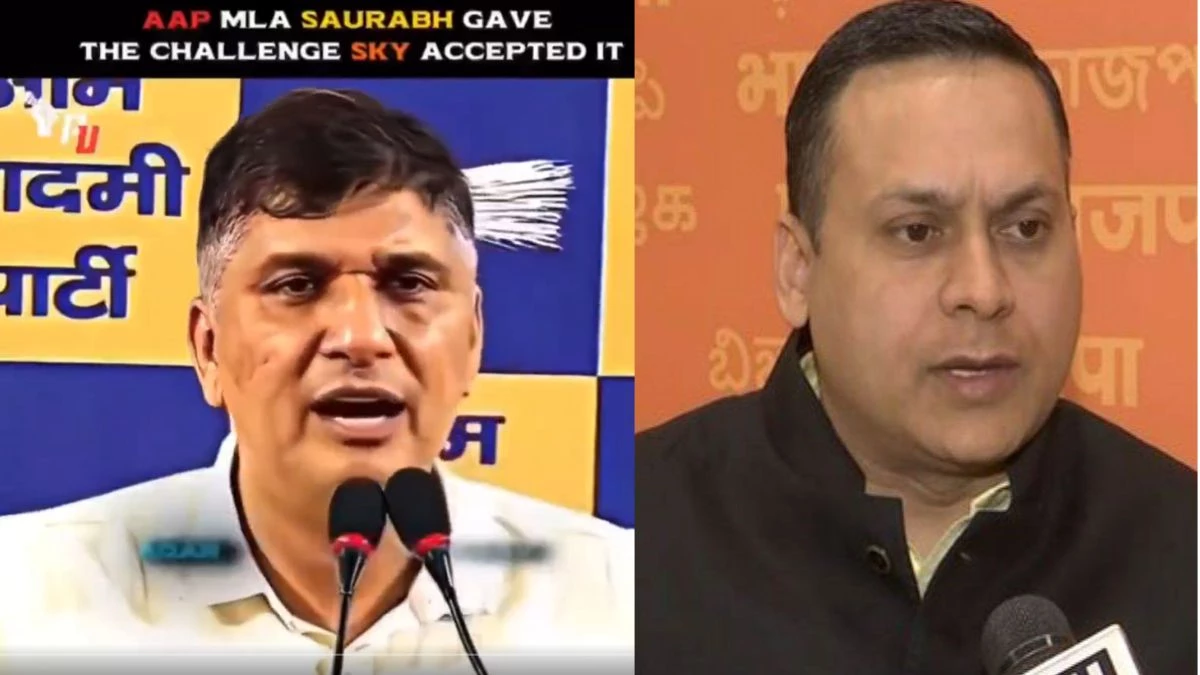 दो कौड़ी का AAP नेता... BJP ने सौरभ भारद्वाज पर साधा निशाना, सूर्य कुमार यादव पर दिया था आपत्तिजनक बयान