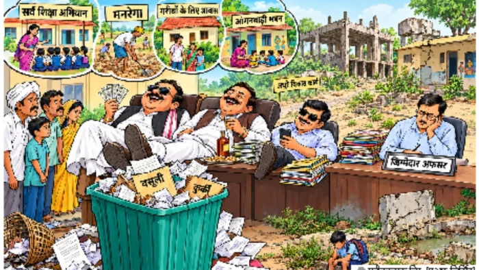 पंच 'परमेश्वर' या 'डाकू', कुर्की तो दूर 20 साल से वसूली तक नहीं, बिलासपुर में लूट की हैरान करने वाली रिपोर्ट
