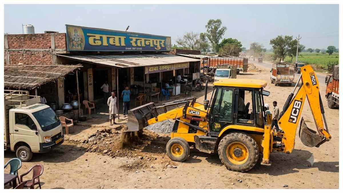 कोटवारी भूमि पर बेजा कब्जे पर चलेगा बैकहो लोडर, रतनपुर के दो बड़े ढाबों को...