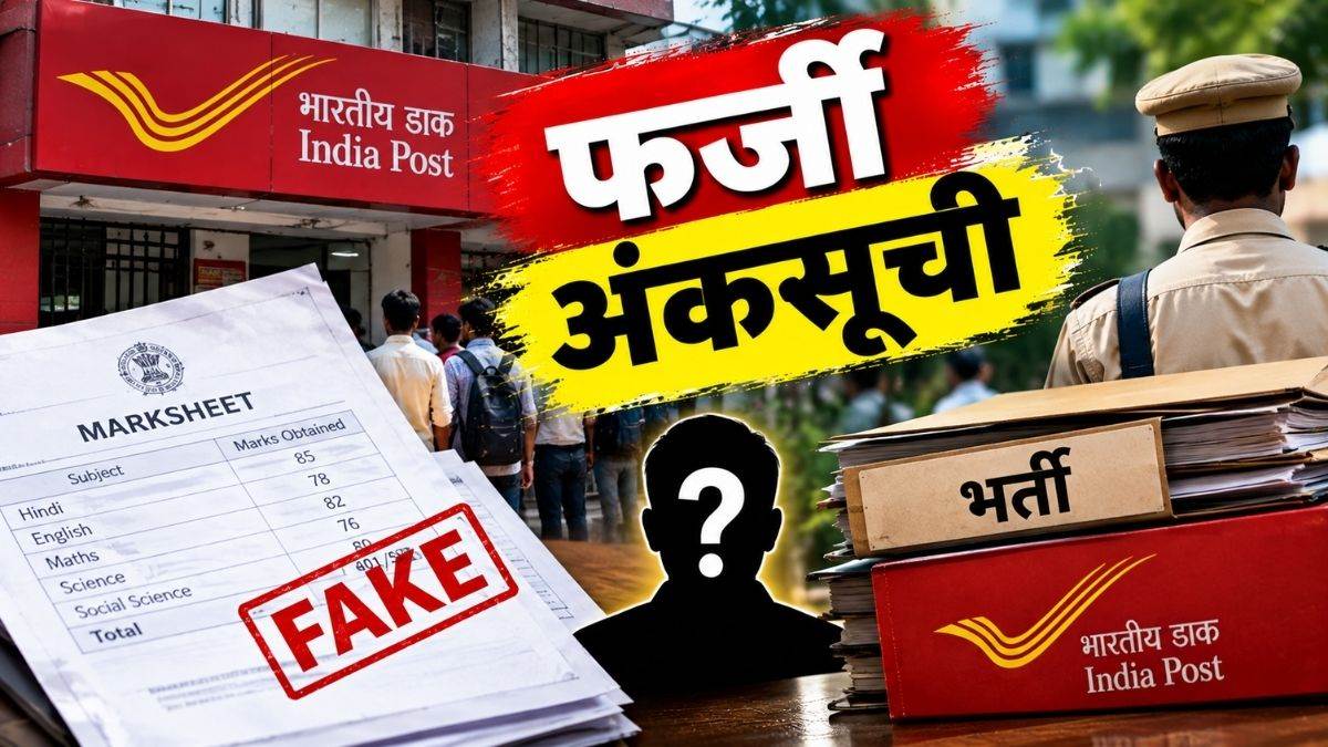 जबलपुर-कटनी में फर्जी अंकसूची लगाकर डाक विभाग में आठ नौकरी, ऐसे सामने आया फर्जीवाड़ा