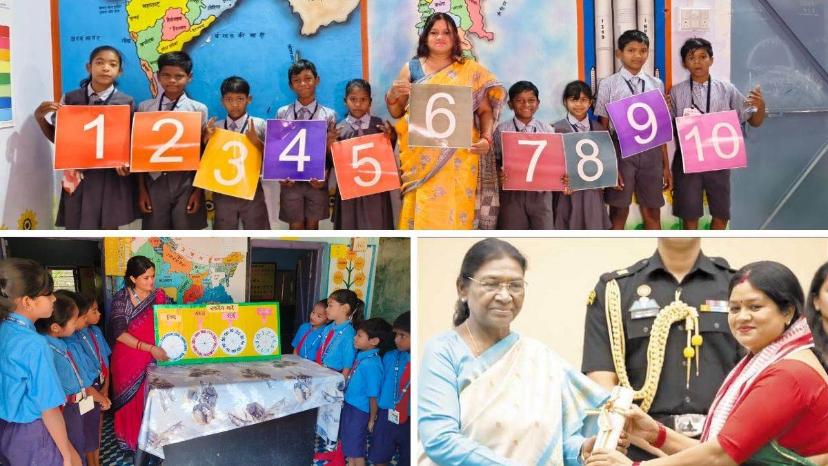 छत्तीसगढ़ की महिला शिक्षक सुनीता यादव को नवाचार के लिए मिला राष्ट्रीय शिक्षक पुरस्कार