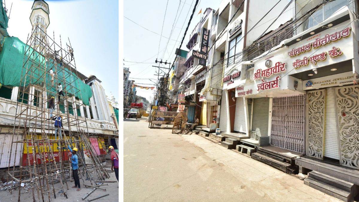 उज्जैन में मस्जिद हिस्सा तोड़ने पर उपद्रव, 30 से अधिक पर केस