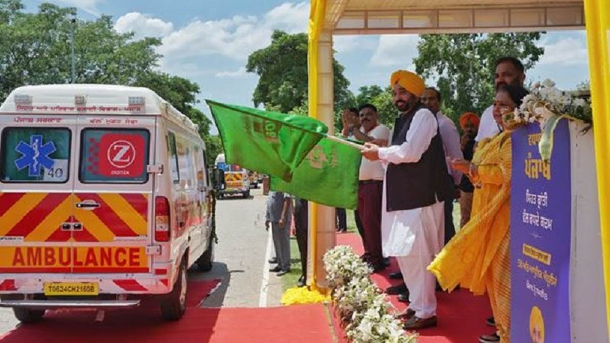हाईटेक एंबुलेंस से मजबूत हुई पंजाब की स्वास्थ्य सेवा
