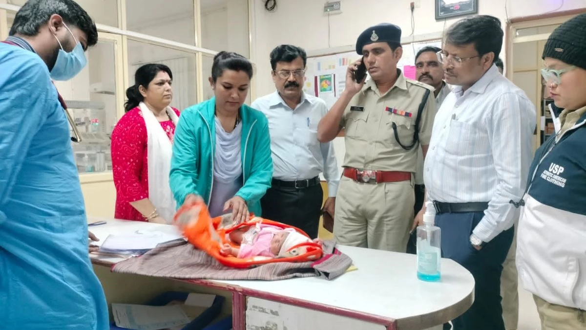 शिवपुरी से बच्चा चोरी कर भागी महिला को सागर में पकड़ा, बच्ची भी बरामद, 30 हजार का था इनाम