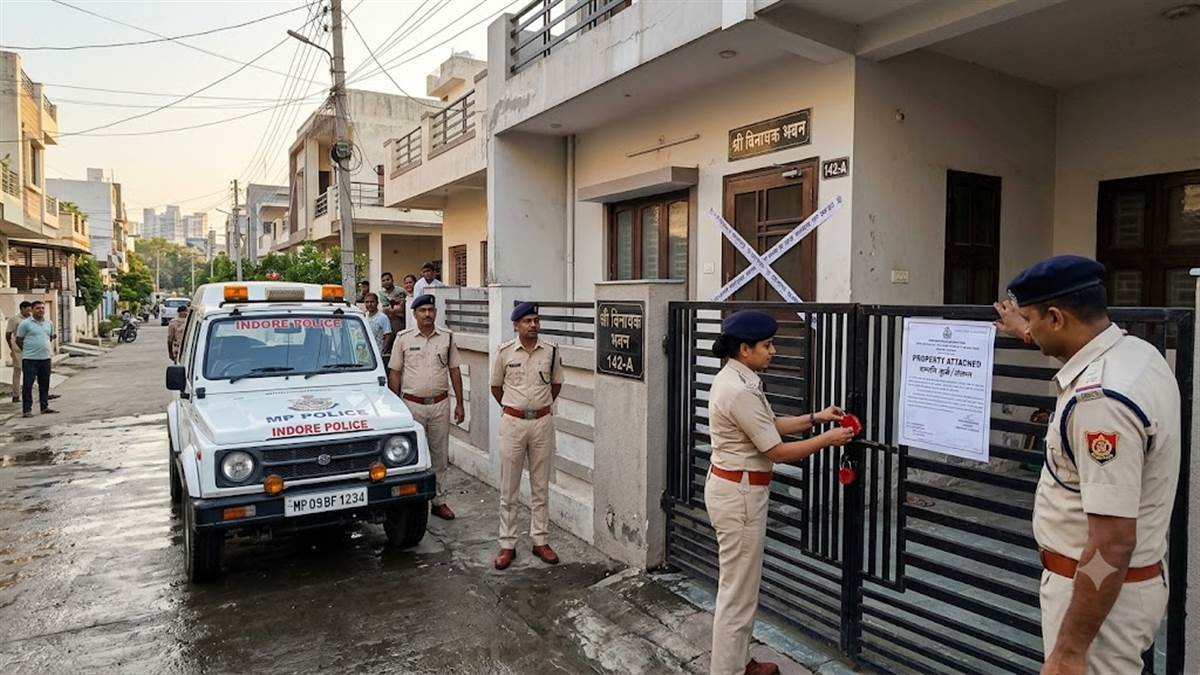 इंदौर में म्यूल खातों में एक करोड़ रुपये से ज्यादा का लेनदेन, आरोपियों की प्रॉपर्टी अटैच करवाएगी पुलिस