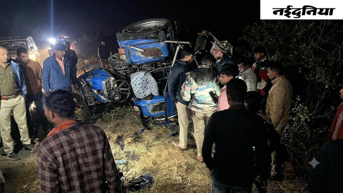 उमरिया में देर रात हादसा, ट्रैक्टर अनियंत्रित होकर घोरचत्र नदी के पास पलटा, मौके पर ड्राइवर की मौत