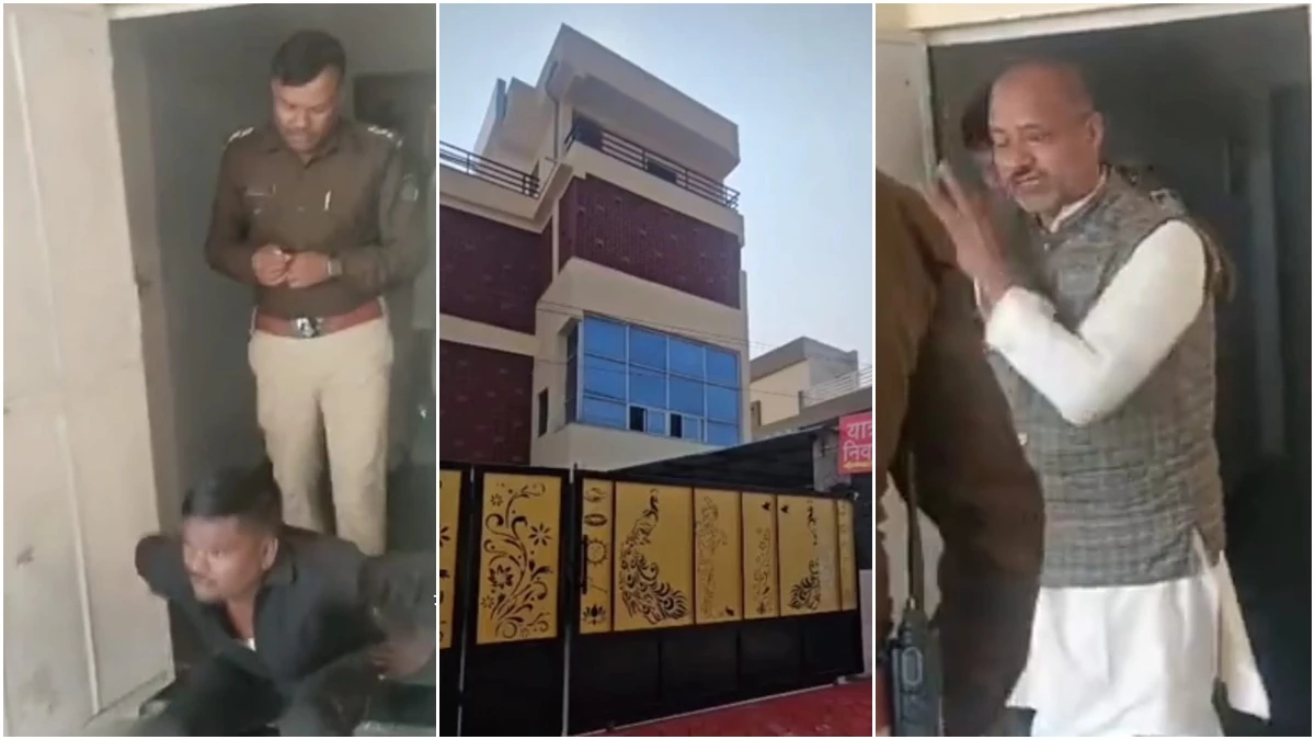 सेक्स रैकेट का अड्डा था तीन मंजिला मकान, 18 कमरों में लगे थे 20 बेड; अंदर मिले लड़के-लड़कियां