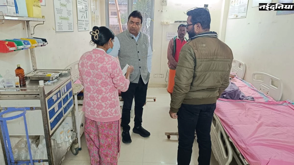 CG News: उदयपुर CHC का औचक निरीक्षण, BMO पर गिरी गाज, एक दर्जन कर्मचारियों को नोटिस
