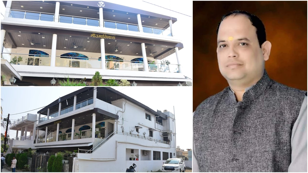 सौरभ शर्मा के करीबी रोहित तिवारी ने बस्ती के बीच बनाया था आलीशान घर, ईडी की टीम ले गई दस्तावेज