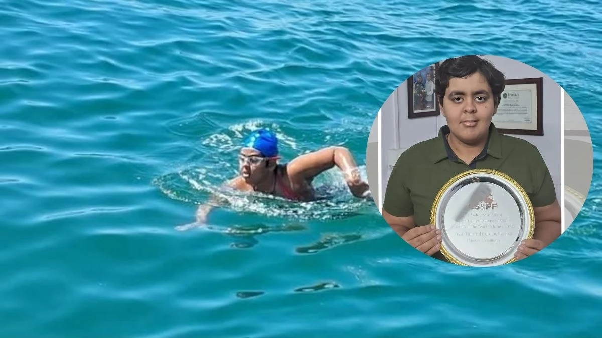 ऑड्रे स्कॉट पुरस्कार पाने वाली दुनिया की पहली पैरा तैराक बनीं यूपी की जिया राय