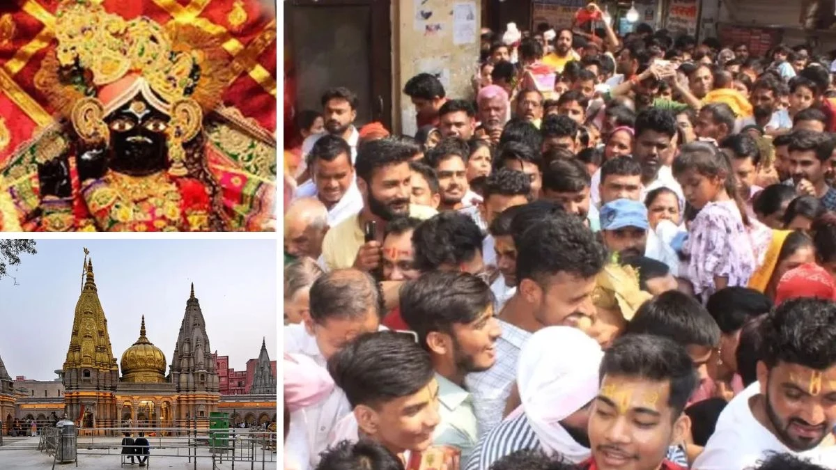 शीतलहर के बावजूद इन मंदिरों में श्रद्धालुओं की भारी भीड़... New Year ले पहले काशी से वृंदावन तक जनसैलाब