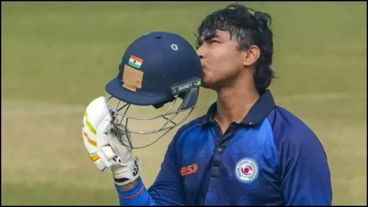 वर्ल्ड कप से पहले वैभव सूर्यवंशी का तूफान, विजय हजारे ट्रॉफी में 310 के स्ट्राइक रेट से कूटे रन, सिक्किम को चटाई धूल