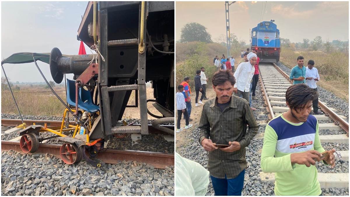 Seoni News : रेल के इंजन और निरीक्षण ट्राली में टक्‍कर, दो लोगों की मौत, एक घायल, मोड़ के कारण हुआ हादसा