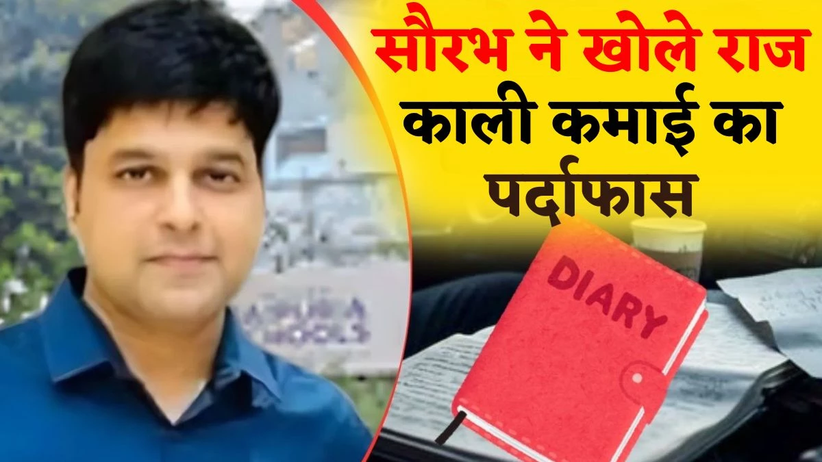 Saurabh Sharma: सौरभ ने किए कई बडे़ खुलासे, काली कमाई खपाने बनाई थी कई बेनामी कंपनियां