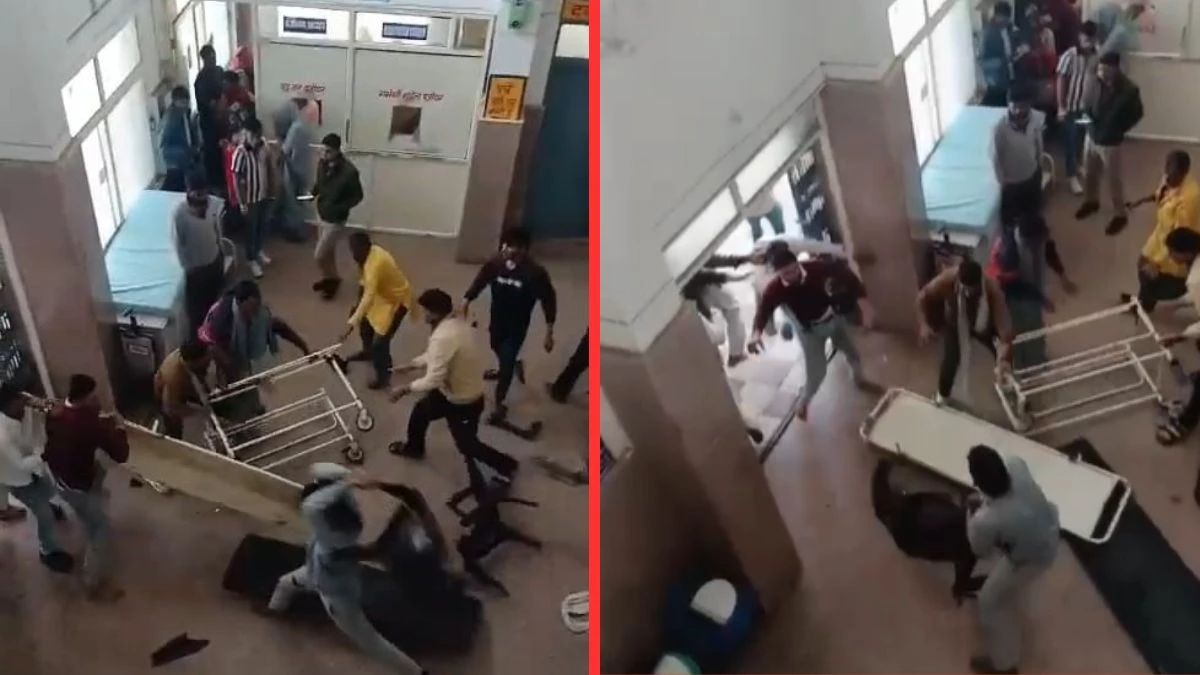 MP News: खेत पर हक को लेकर पहले चलीं लाठियां, फिर अस्पताल में एक-दूसरे पर पटके गए कुर्सी-स्ट्रेचर