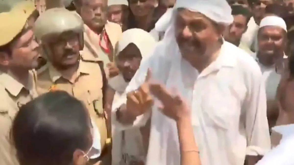 मुख्तार के भाई अफजाल से भिड़ीं गाजीपुर डीएम, VIDEO हुआ वायरल, बोलीं- सब पर होगी कार्रवाई