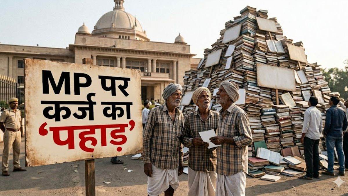 MP पर कर्ज का 'पहाड़'... एक साल में 21 बार लिया उधार, अब 5.28 लाख करोड़ के बोझ तले दबी सरकार