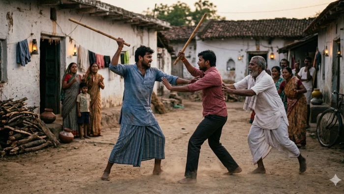 3 फीट के गलियारे के लिए सगे भाई बने जान के दुश्मन... भोपाल में भाइयों में चले लाठी-डंडे, 5 घायल, 10 पर केस दर्ज