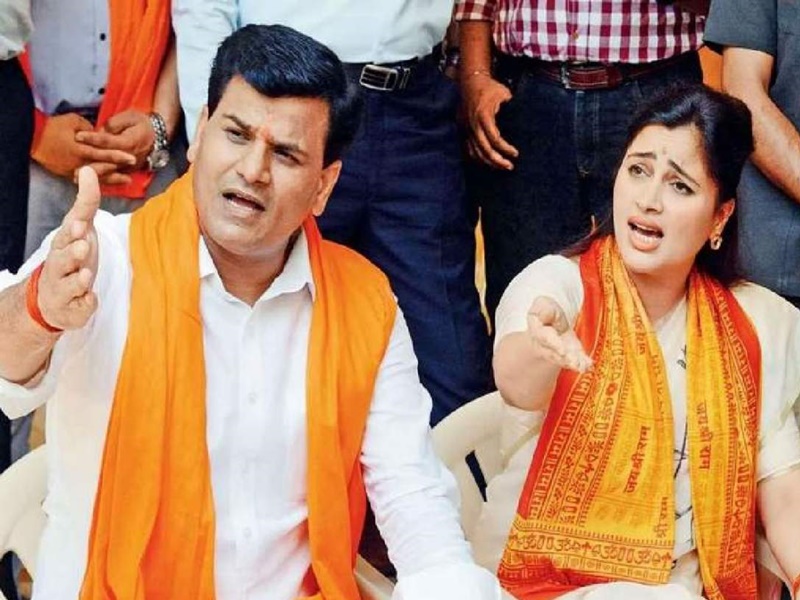 Navneet Rana Bail Hearing: राणा दंपति की जमानत पर सुनवाई पूरी, सोमवार को  कोर्ट सुनाएगा आदेश - Navneet Rana Bail Hearing: Hearing on bail of MP Navneet  Rana and her husband will
