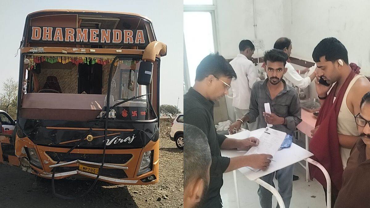 शादी की खुशियां मातम में बदलीं... मुरैना से उज्जैन जा रही बरात की बस राजगढ़ में पलटी, दूल्हे की दादी समेत 3 की मौत, 19 घायल