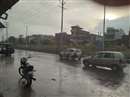 Bhopal Weather News: The weather took a turn in Bhopal, hail fell with heavy rain
