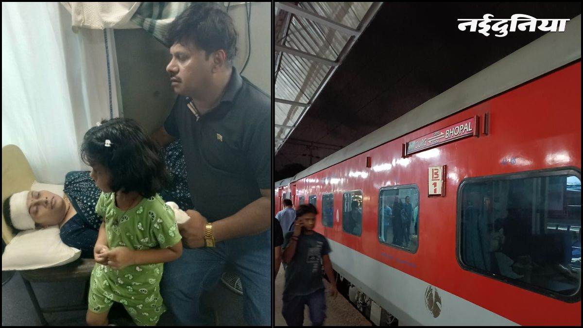 चलती ट्रेन में चढ़ने की जल्दबाजी पड़ी भारी, पैर फिसलते ही नीचे गिरी महिला, ट्रेन मैनेजर ने इमरजेंसी ब्रेक लगाकर दी नई जिंदगी