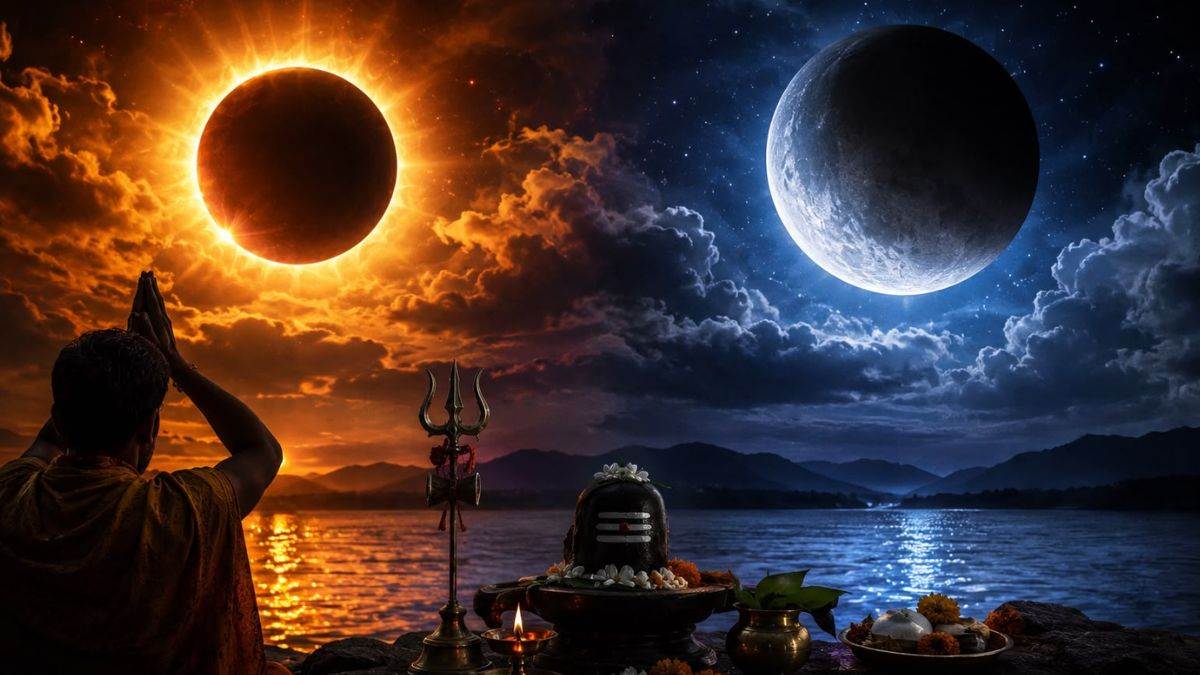 सावन 2026 में चंद्र और सूर्य ग्रहण का दुर्लभ संयोग, ज्योतिषाचार्य से जानिए किस्मत बदलने वाले ये अचूक उपाय