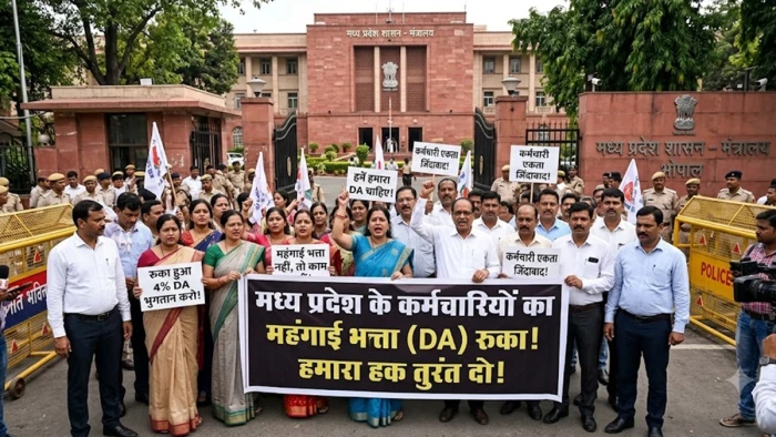 DA in MP: एमपी सरकार ने कर्मचारियों का 7 माह का महंगाई भत्ता रोका, पेंशनर्स का डीआर भी अटका