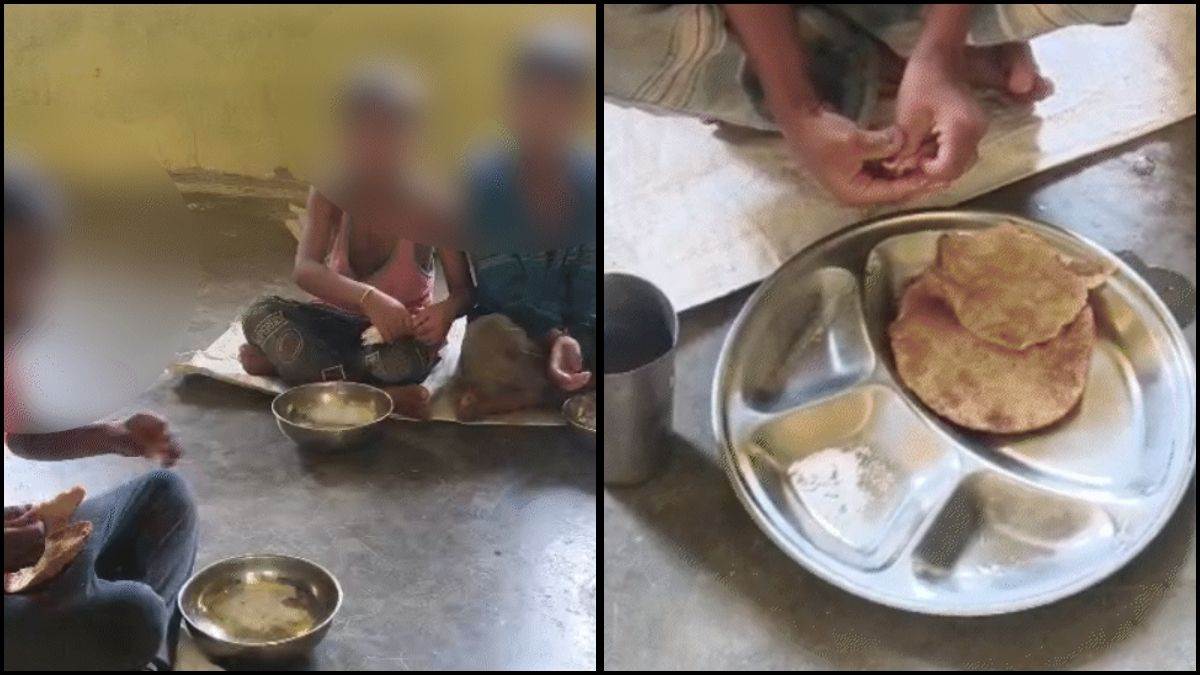 मैहर में आंगनबाड़ी में पोषण आहार के नाम धोखा... नमक-पूरी खाते दिखे मासूम, विभाग ने बताया 3 महीने पुराना वीडियो