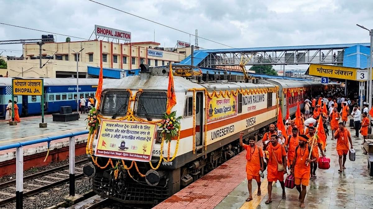 Sawan Special Train: उज्जैन के लिए भोपाल और संत हिरदाराम नगर से चलेंगी 3 जोड़ी अनारक्षित स्पेशल ट्रेनें