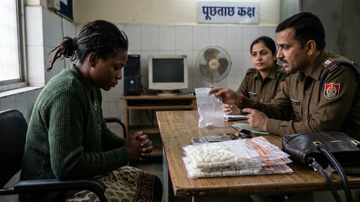 कैप्सूल में 29 लाख की कोकीन छिपाकर लाई नाइजीरियन युवती, इंदौर में पुलिस के सवालों पर साधी चुप्पी