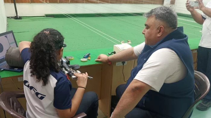 जबलपुर पहुंचे ओलिंपियन स्टार शूटर गगन नारंग बोले- संस्‍कारधानी में बेहतरीन शूटरों की कमी नहीं, जरूरत है प्लेटफॉर्म की
