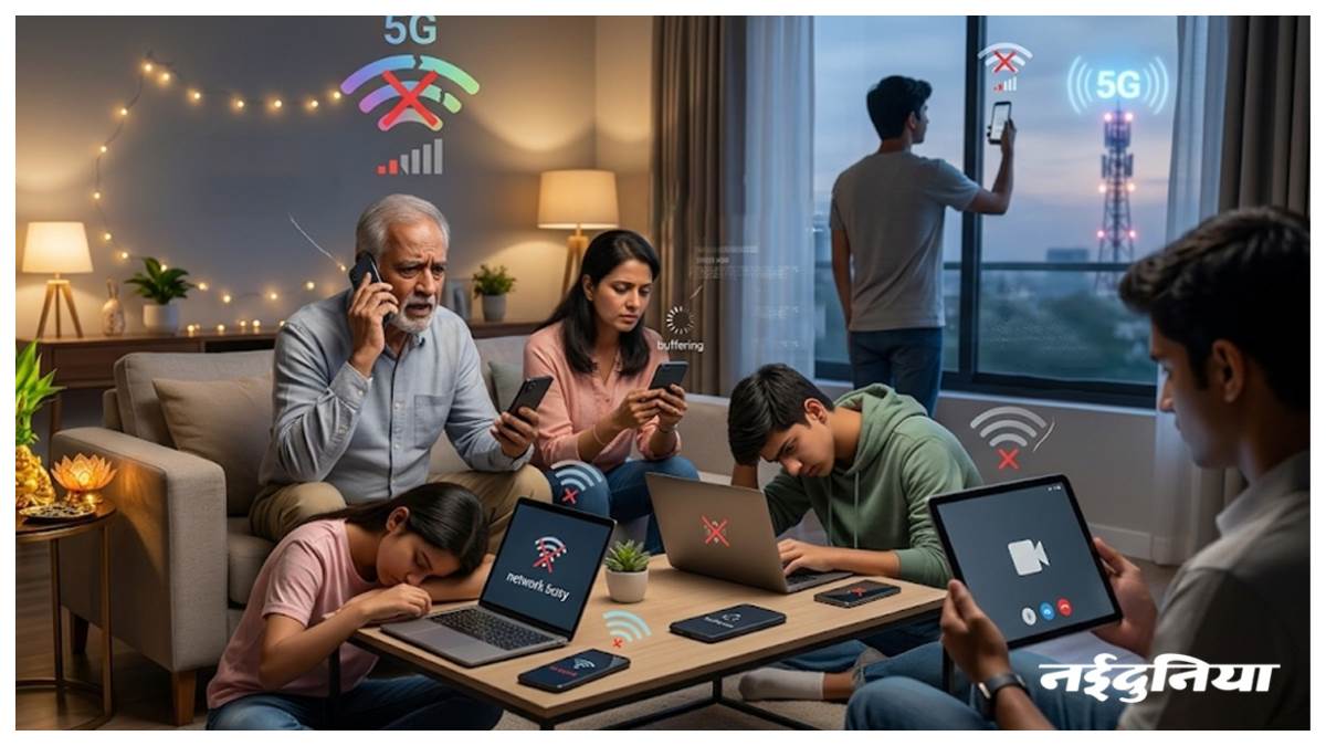 5G रिचार्ज के बावजूद घर में कमजोर नेटवर्क की समस्या