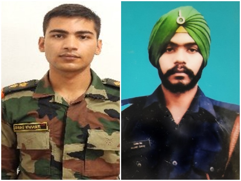 जम्मूकश्मीर के नौशेरा सेक्टर में विस्फोट, भारतीय सेना के एक अधिकारी और