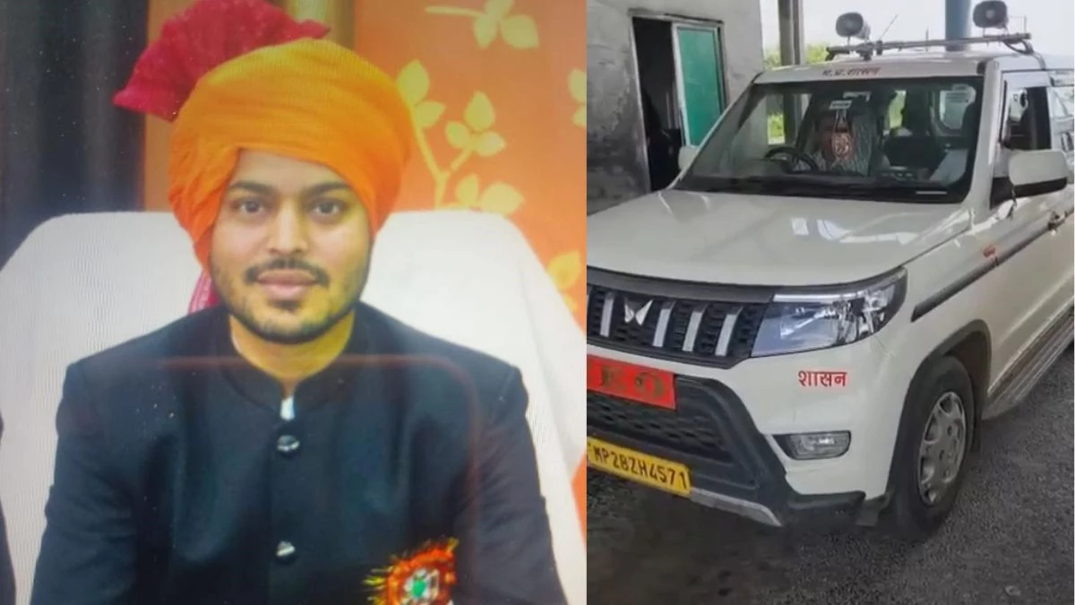 MP के छिंदवाड़ा में जनपद CEO की गाड़ी पर लगा अवैध सायरन, अधिकारी के टोल छूट को लेकर भड़के लोग