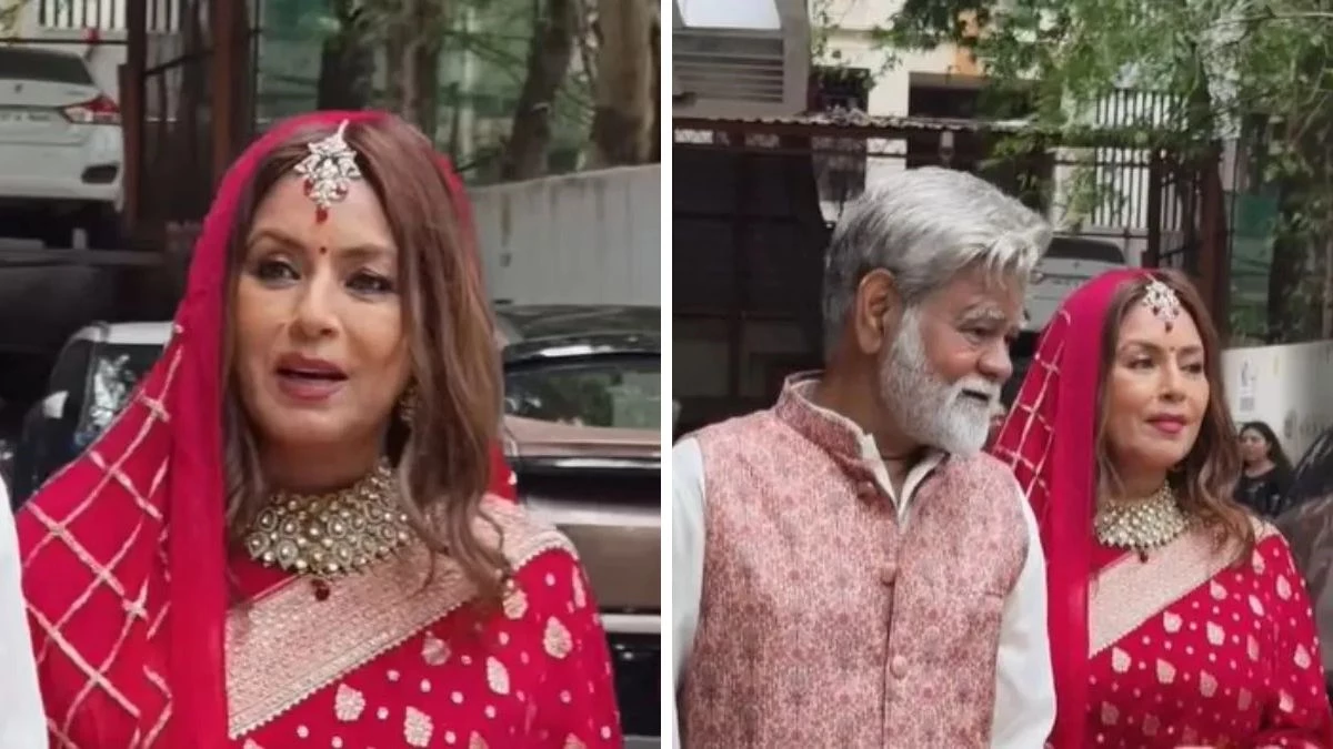 52 की उम्र में लाल जोड़े में दिखीं Mahima Chaudhry, संजय मिश्रा संग रचाई दूसरी शादी?