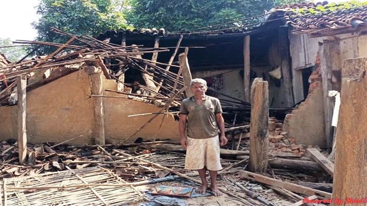 Gariaband news: गांवों में पहुंचा हाथियों का दल, कई घरों और फसलों को पहुंचाया नुकसान