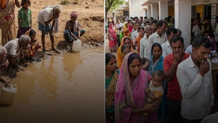 इंदौर के भागीरथपुरा में फूटा 'गंदा पानी' का कहर... तीन दिन से अस्पताल पहुंच रहे मरीज, सोता रहा निगम प्रशासन