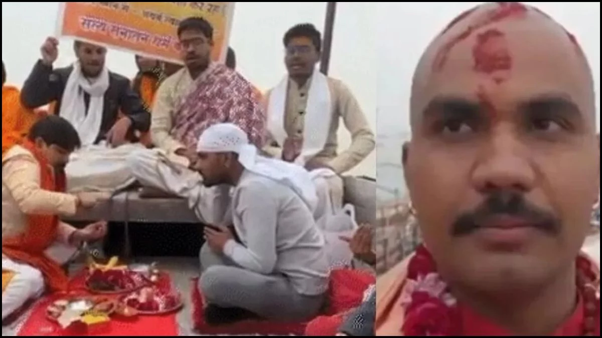महाकाल मंदिर में नहीं मिली एंट्री तो असद खान बना अथर्व त्यागी, वाराणसी में अपनाया सनातन धर्म