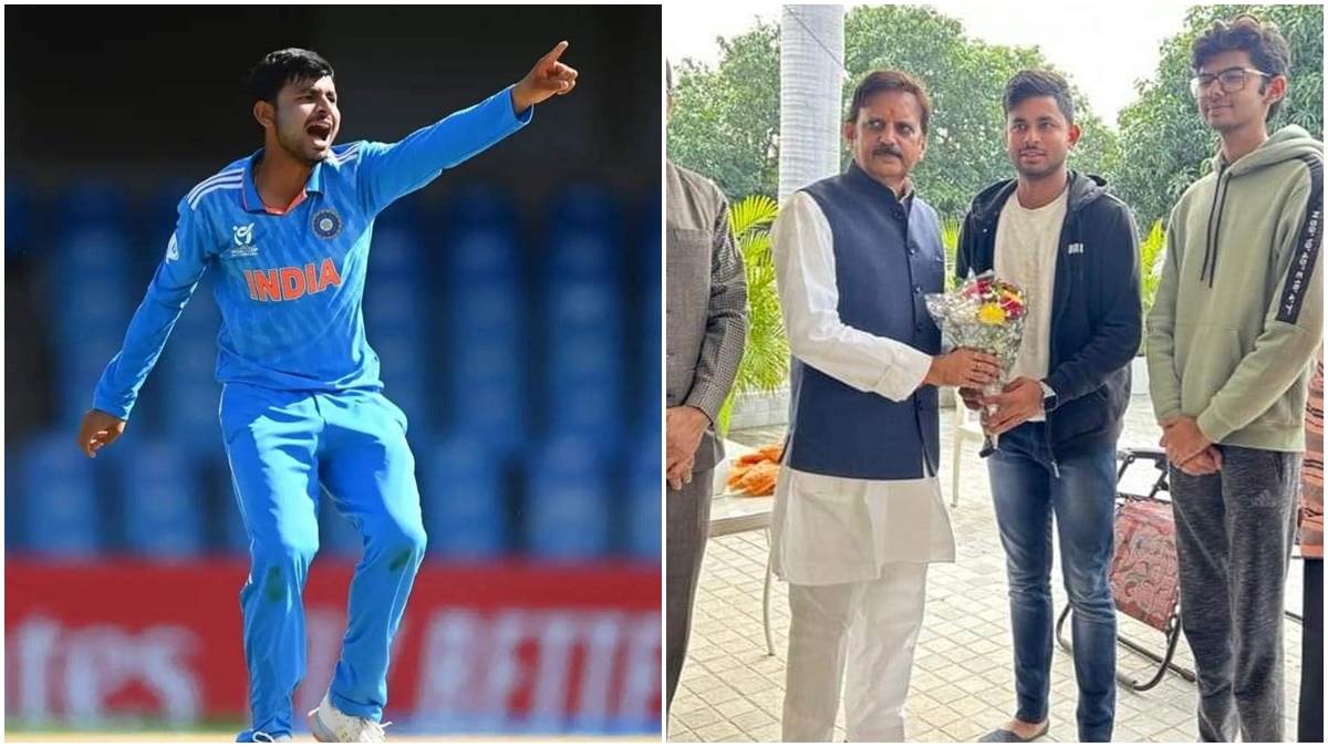 MP के सौम्य पाण्डेय ने दक्षिण अफ्रीका में ट्राई सीरीज में ली हैट्रिक, बीसीसीआई सचिव जय शाह ने बधाई