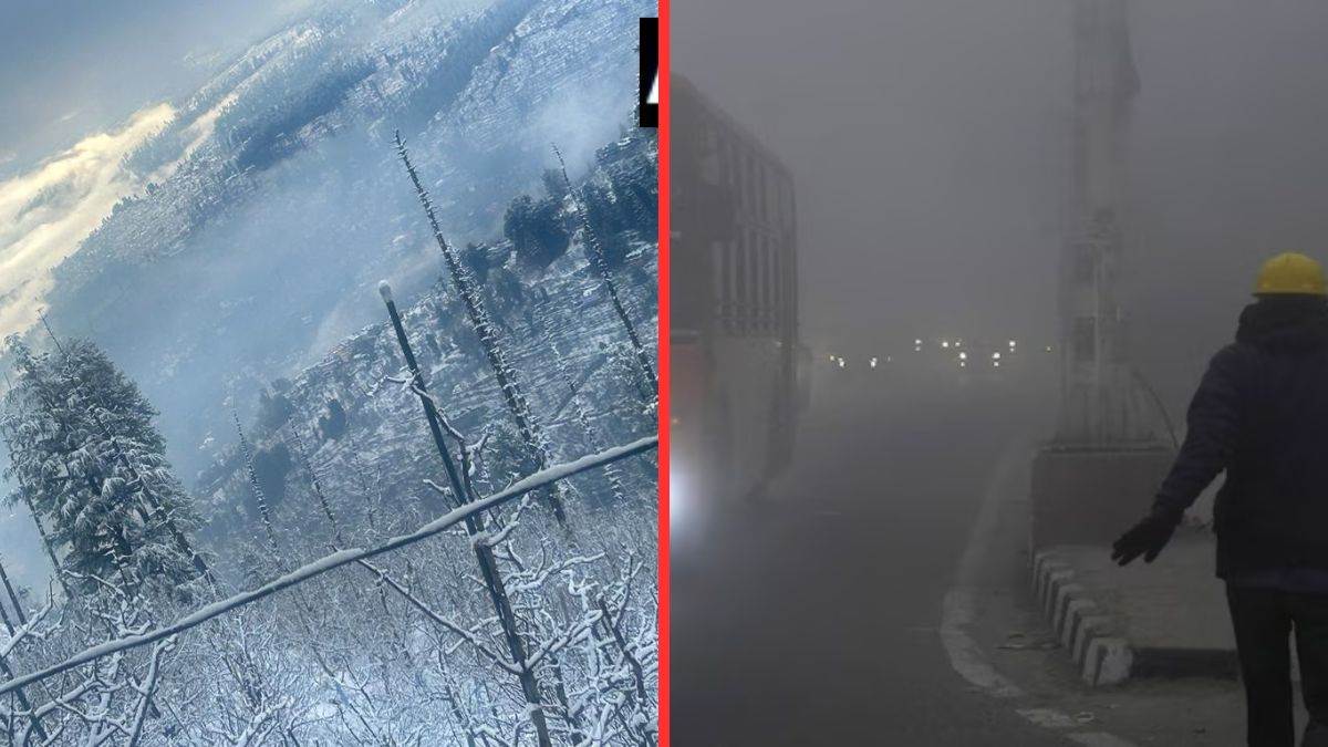 Climate Alert: पहाड़ों पर ताजा बर्फबारी, मैदानों पर होगा ठंड का पलटवार, कोहरे के कारण दिल्ली-लखनऊ हाईवे पर भिड़े वाहन