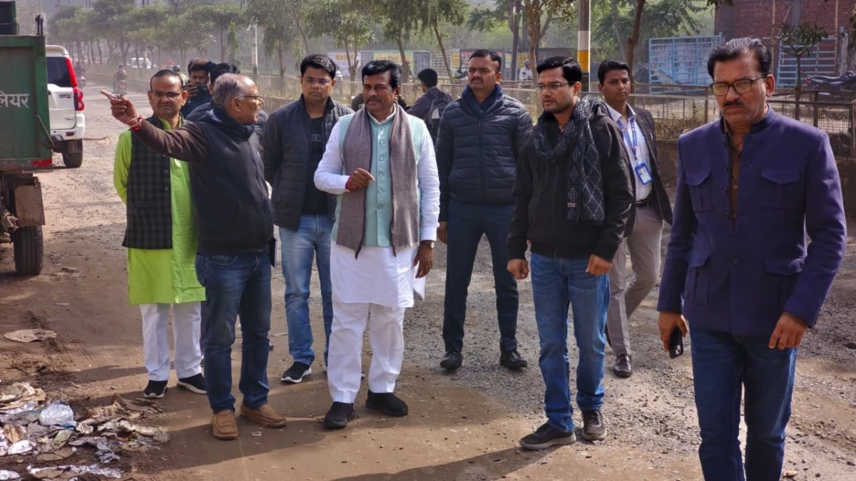 ग्वालियर में सचिन तेंदुलकर मार्ग का कायाकल्प अब स्मार्ट सिटी नहीं, PWD करेगा; सांसद ने दिए जल्द टेंडर के निर्देश