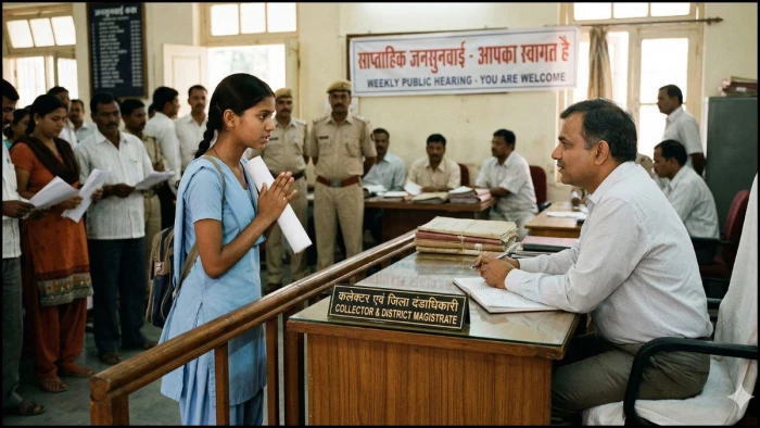 'पापा पढ़ने नहीं देते, मारपीट करते हैं...', भोपाल जनसुनवाई में पहुंची 16 वर्षीय छात्रा, कलेक्टर से मांगी छात्रावास में शरण