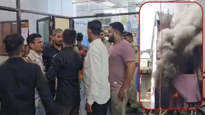 सूरत में अग्निकांड... इमारत में लगी भीषण आग, एक ही परिवार के 5 लोगों की मौत
