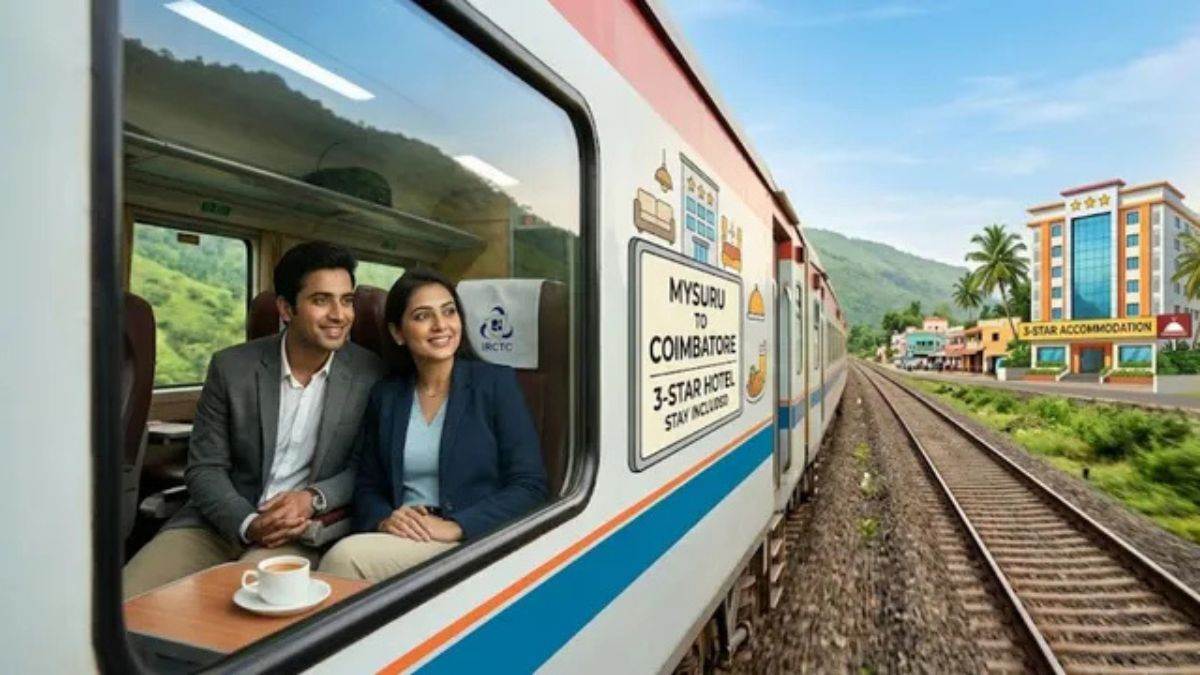 8 दिनों में मैसूर से कोयंबटूर तक का सफर, IRCTC के इस पैकेज में होटल और खाना सब शामिल