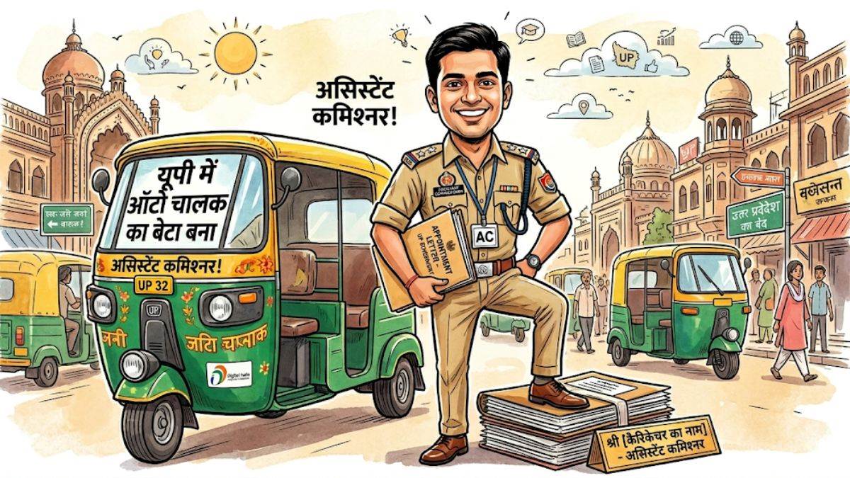 यूपी में ऑटो चालक का बेटा बना असिस्टेंट कमिश्नर, मिठाई विक्रेता के बेटे को मिला डिप्टी एसपी का पद
